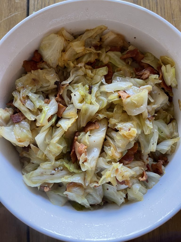 Bacon Fried Cabbage